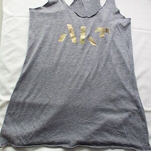 ANNA KAISER TECHNIQUE Grey Tank Top - XS